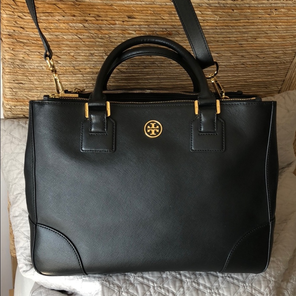 35% OFF TORY BURCH - Saffiano Leather Satchel
